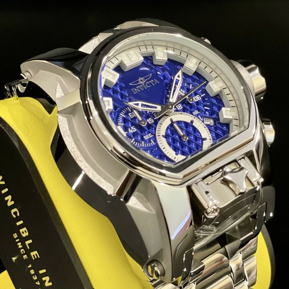 Blue Pro Diver Men's GMT Watch NEW - Picture 2 of 8